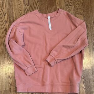 Lululemon Athletica Pink Crewneck Top